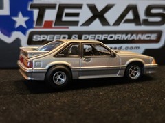 3rd Gen 91 Ford Mustang GT 5.0L V8 Fox Body 1/64 – CUSTOM PRO STREET WHEELS