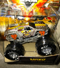 MONSTER JAM MAX-D 1/64 TRUE HEAVY METAL SERIES – NEW RARE DIECAST MONSTER TRUCK