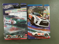 Hot Wheels 7-11 Exclusive hot wheels set GT-R / Supra