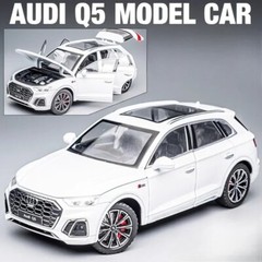 1:24 AUDI Q5 SUV Alloy Car Model Diecast & Toy Vehicle Metal Childrens Gift Kids