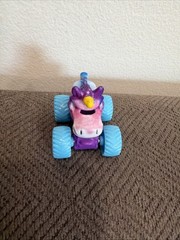 Monster Jam Mini Sparkle Smash Unicorn Purple Cage Blue Wheels Series 8 #635