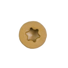 2-Pack #10 X 3-1/2 In. Tan Star Drive Flat-Head Wood Deck Screw (10 Lb / 560-Pie