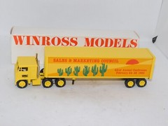 Diecast SEMI Truck In Winross Box SMC SALES MARKETING COUNCIL