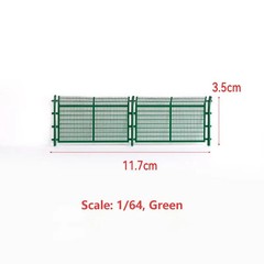 1/64 Scale Simulation Highway Net Factory Wire Fence Scene Sand Table Accessory