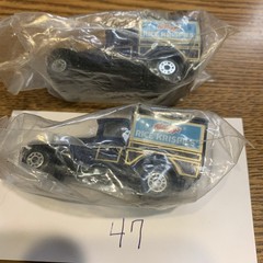 LOT OF 2 Matchbox Model A Ford Kellogg’s Rice Krispies Diecast Delivery 1979