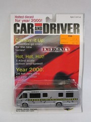 2000 Road Champs 24900 Car and Driver Emergency Police SWAT RV DieCast