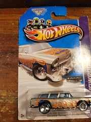2013 Hot Wheels Walmart #2 Zamac #219 HW Showroom-Heat Fleet CLASSIC NOMAD Zamac