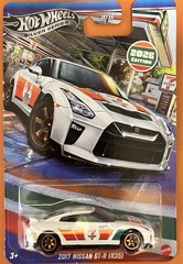 Hot Wheels Silver Series 2017 Nissan GT-R R35 Seven Eleven 2026 Edition 7/11 GTR