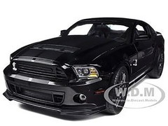 2013 FORD SHELBY COBRA GT500 SVT BLACK 1/18 DIECAST BY SHELBY COLLECTIBLES SC392