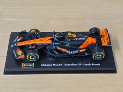 2025 #4 Lando Norris McLaren MCL39 Australian GP 1/43 Bburago Formula 1 F1