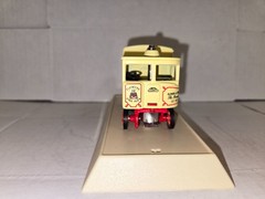 MATCHBOX 1929 GARRETT STEAM WAGON FLOWERS FINE ALES DELIVERY TRUCK WITH STAND