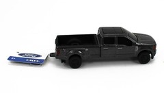 2024 ERTL 1:64 = FORD F350 DUALLY Pickup Truck *PAIR* Red & Metallic Gray NEW