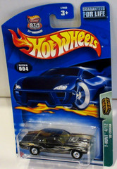 2003 HOT WHEELS TREASURE HUNTS ~’68 COUGAR Black With Flames & Real Riders~