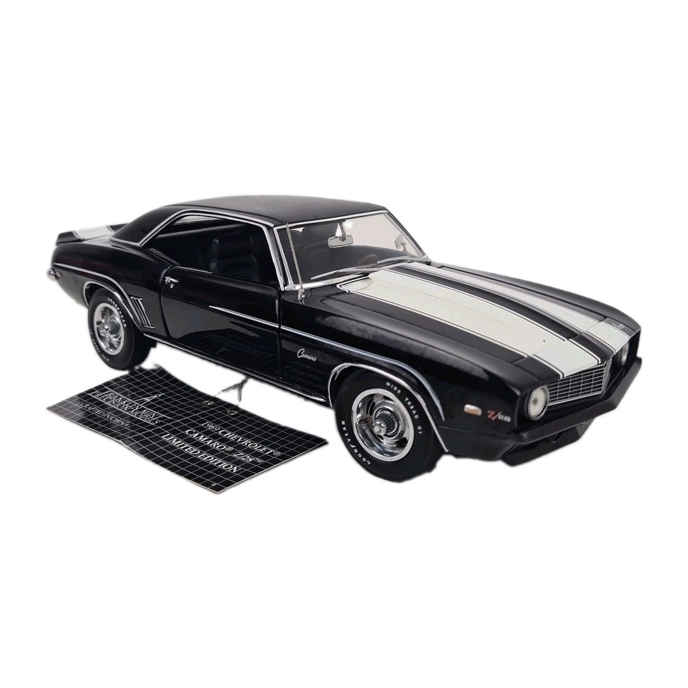 🚨 Franklin Mint 1969 Limited Edition #0161 Chevrolet Camaro Z28 1:24 Die Cast