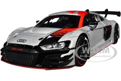 AUDI R8 LMS GT3 SILVER “GT RACING” 1/24 DIECAST MODEL CAR BY MOTORMAX 73788
