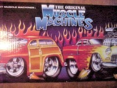 NEW Original Muscle Machines 1:18 Scale ’57 Chevy Too Cool 2001 Funline