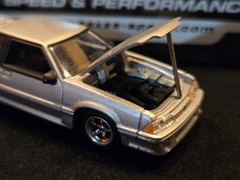 3rd Gen 91 Ford Mustang GT 5.0L V8 Fox Body 1/64 – CUSTOM PRO STREET WHEELS