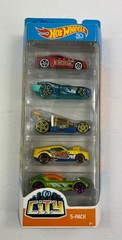 Hot Wheels 5 Pack – HW City Series 2018 – Free Shipping Z2