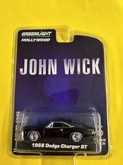 Greenlight 1:64 – John Wick (2014) – 1968 Dodge Charger R/T (Black) Sealed Cool