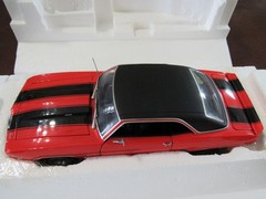 FRANKLIN MINT 1/24 ORANGE/BLACK 1969 CHEVROLET CAMARO Z/28 – NIB W/PAPERS