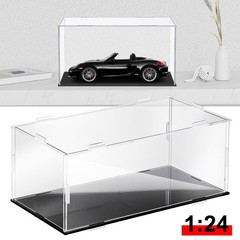 Clear Acrylic Display Case Box Collectibles Diecast 1/14 1/18 1/24 Dustproof