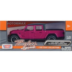 2021 Jeep Gladiator Overland Soft Top 1:27 Scale Model – Motormax 79366PUR