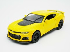 2017 CHEVROLET CAMARO ZL1 YELLOW 1:38 SCALE DIECAST COLLECTOR MODEL CAR