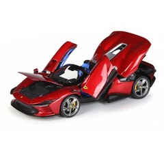 1:18 Ferrari Daytona SP3 Premium Edition Gift Box Metallic Red Car Model Diecast