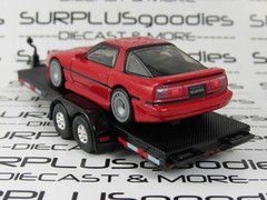 Hot Wheels 1:64 LOOSE Track Day: Red 1989 ’89 TOYOTA SUPRA w/Car Trailer