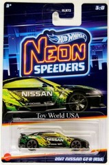 2023 Hot Wheels Neon Speeders Series #3 2017 Nissan GT-R (R35)