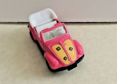 Volkswagen Beetle Cabriolet diecast in “Passionate Pink” Unknown Origin***MINT!