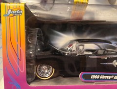 Jada Toys STREET LOW 1960 Black Chevy Impala LOWRIDER Series 1:24 Die cast