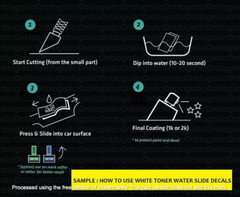 ’83 CHEVY SILVERADO Custom WaterSlide Decal for hot wheels 1/64 035