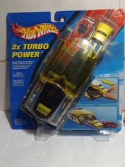 2004 Hotwheels 2X Turbo Power with Exclusive Yellow Switchback Diecast Car