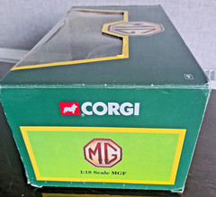 CORGI 1/18 SCALE DIECAST 46702 – MG MGF CLOSED TOP JAPAN RACING