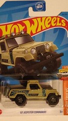 2023 Hot Wheels ’67 Jeepster Commando #94/250 (Olive Drab) HW Hot Trucks 2/10