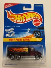 Hot Wheels Peterbilt Tank Truck Heat Fleet Series #539