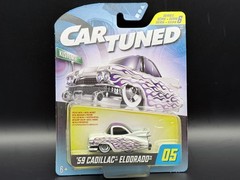 Cartuned 59 Cadillac Eldorado White with Flame Series 6 Hobby Alt. 2026 #05 1/64
