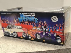 Vntg 2003 Muscle Machines 1969 Chevrolet Chevelle Pearl White 1:18 Diecast Car