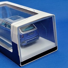 Time Model Rolls Royce Cullinan 1/64 Diecast Mansory in Blue and Silver 64-057