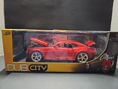 Vntg ’06 Jada DUB City 2006 Chevrolet Camaro Concept 40th Ann. 1:18 Diecast NIOB