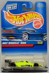 Hot Wheels 1998 Collector #773 HW 500 Fluorescent Yellow Black Gy7sps 19942