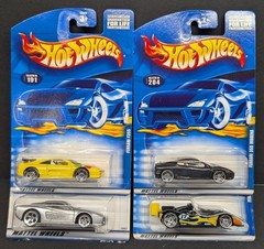 Hot Wheels 2001 &1998 Ferrari Lot of 4