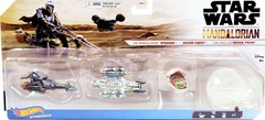 New HOT WHEELS ✨ STAR WARS Starships 3-Pack Die-Cast Vehicles – Mandalorian