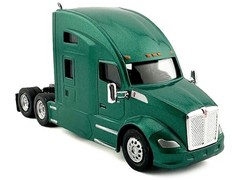 KENWORTH T680 SLEEPER CAB GREEN 1/87 (HO) MODEL BY HO LOGISTICS HL-68005