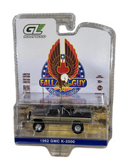Greenlight COLOR CHROME CHASE Fall Guy Stuntman 1982 GMC K-2500 Sierra 1/64