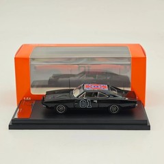 Mini Forge 1:64 1969 Chargr RT style General Lee Black Diecast Model Car Limited