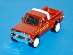 Custom Wheel Swap Hot Wheels Assorted Trucks w/Clear PVC Display Cases