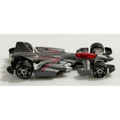 Hot Wheels Jet Threat 3.0 Kids 1:64 Grey Red Black 2000 Mattel Diecast Car