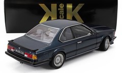 KK SCALE MODELS BMW 6-SERIES M635 CSI (E24) COUPE 1987 Blue metallic 1/12 Scale